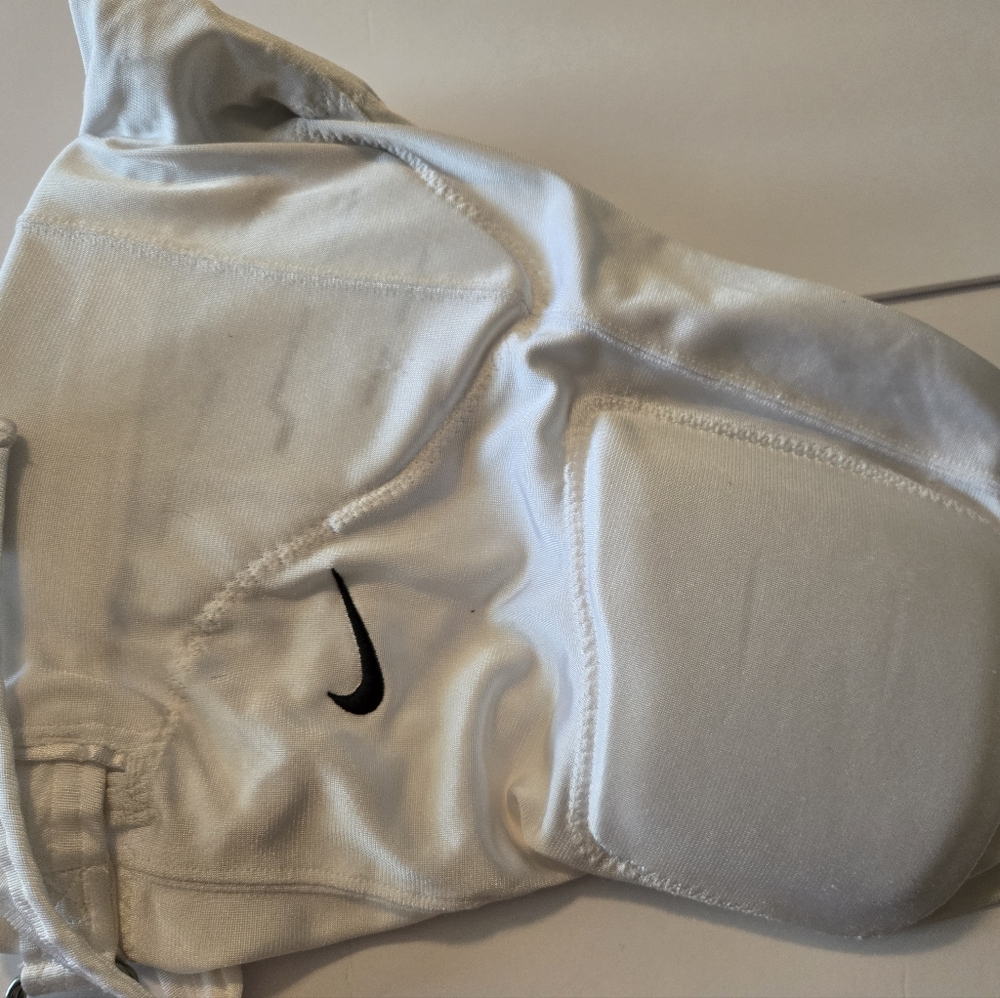 Nike White Padded Football Pants